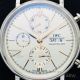 ZF Replica IWC Portofino Chronograph Edition 150 Years White Dial Leather Strap 7750 Watch (4)_th.jpg